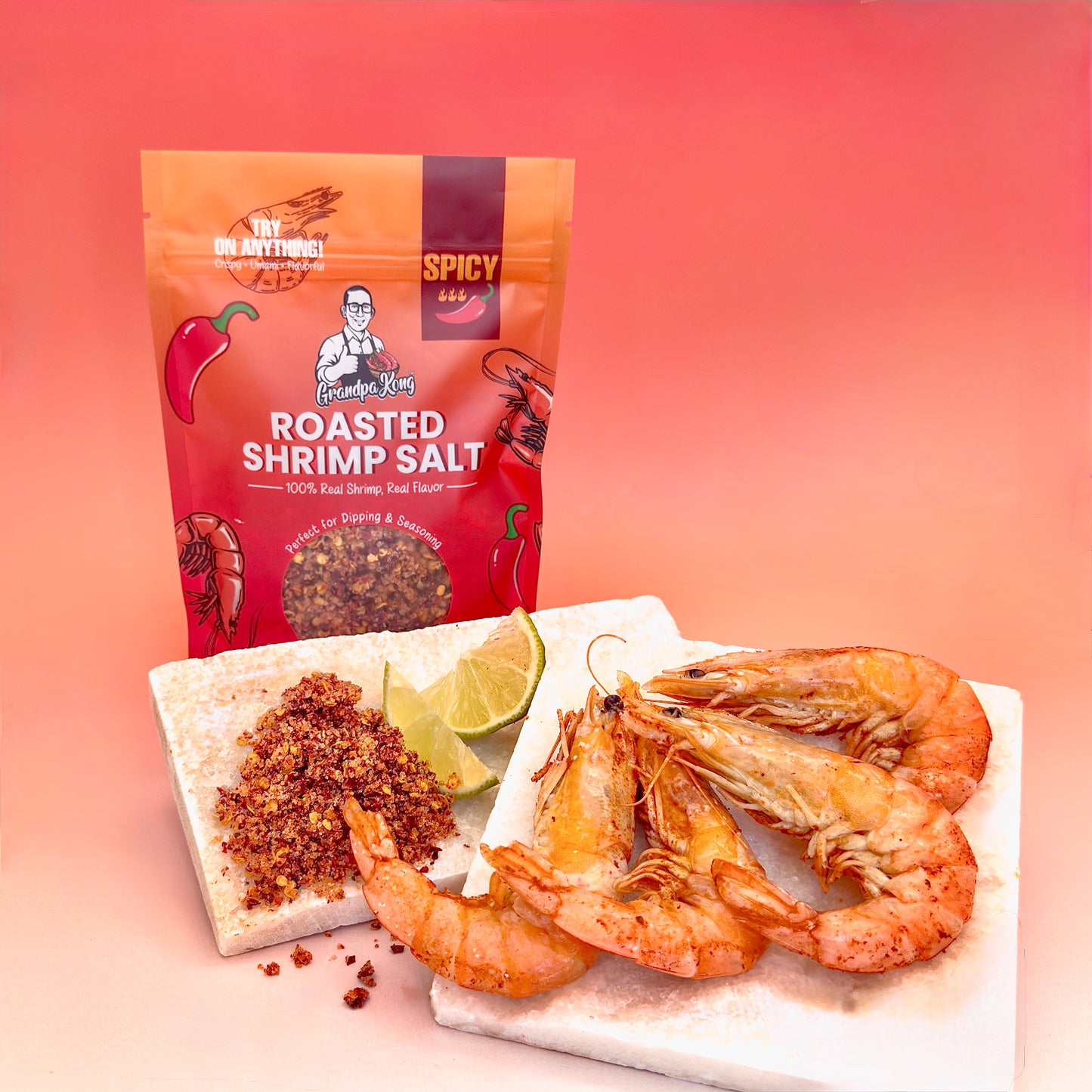 Roasted Shrimp Salt - 4 PACK SPICY🔥🔥🔥